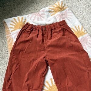 Womens barrel leg cords NWT XL